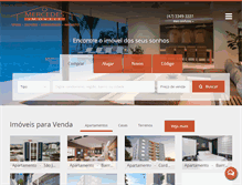 Tablet Screenshot of mercedesimoveis.com.br